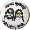 aging Hippies Button